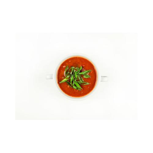 Томатный суп с фасолью